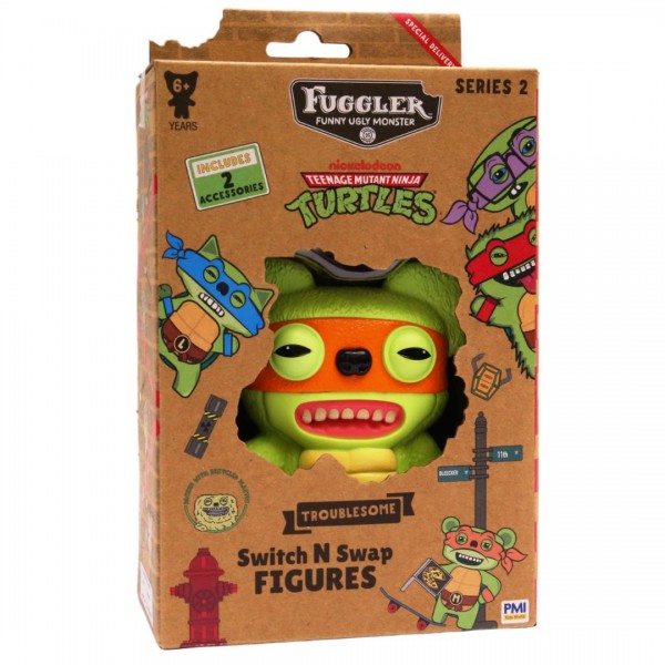 243483 Fuggler Колекційна фігурка МІКІЛАНЖЕЛО (Кастомізована серія), (Серія 2), арт. FG6210D