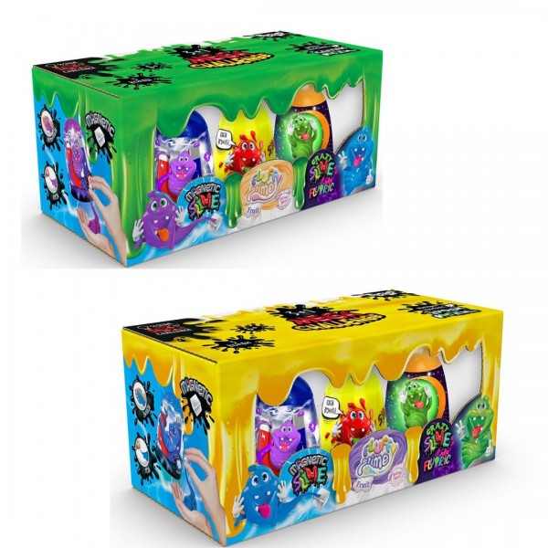 244258 В'язка маса "3 в 1 "Magnetic Slime", "Fluffy Slime", "Crazy Slime Fluoric" укр (8)