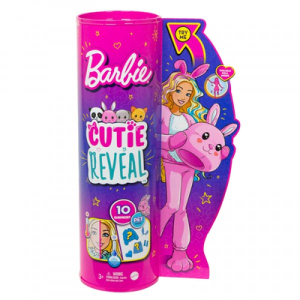 147790 Лялька Barbie "Cutie Reveal" — милий кролик