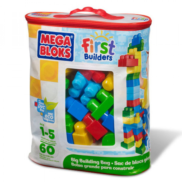 4478 Конструктор класичний у мішку (60 дет.) Mega Bloks