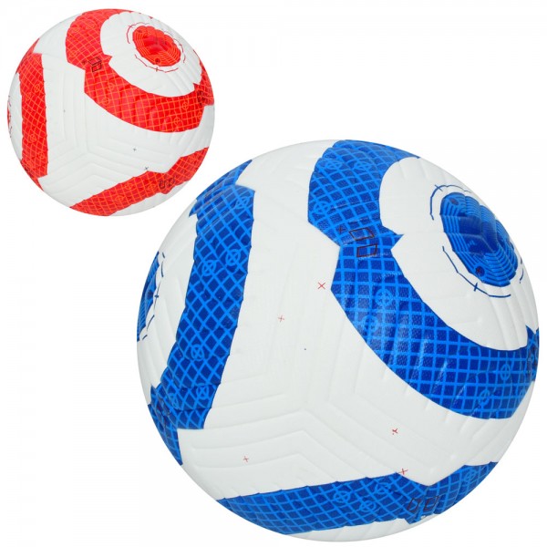 158647 М'яч футбольний MS 3678 розмір 5, ПУ, 400-420г., ламінований, 3 кольори, кул.