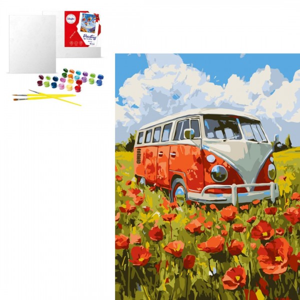 242977 KHO "Подорож у червоне" 30х40см