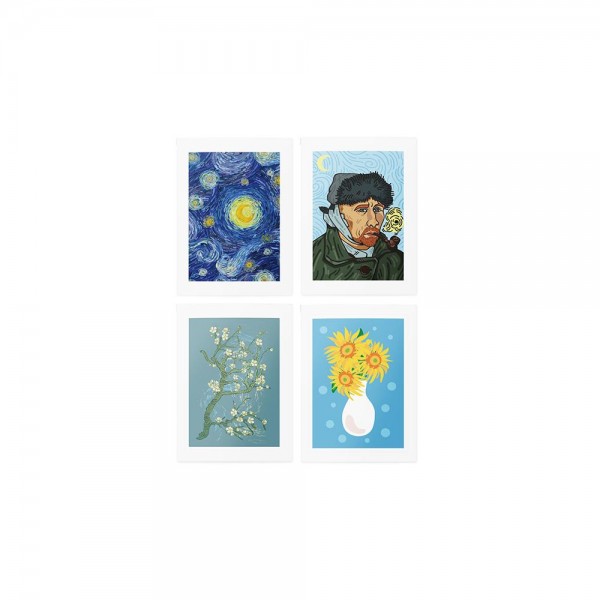 212317 Тимчасові тату TATTon.me Van Gogh set