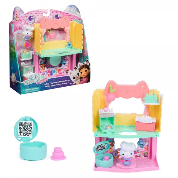 242891 Ляльковий будиночок Габбі у кіно: Балкончик-портал «Кухня Кексика»