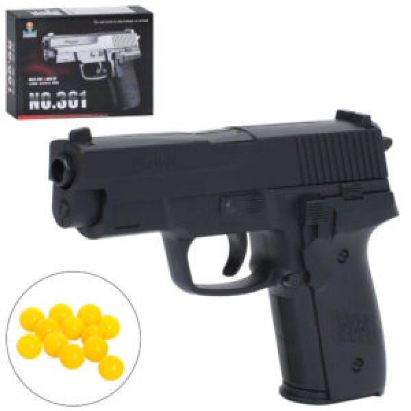 249426 Пістолет 361 пластикові кулі, в кор-ці, 17-12-4см