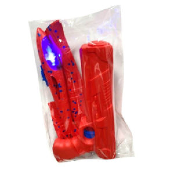 249428 Пістолет A-8691  (запуск літака),літак(23см,пінопласт)світ,мікс кольорів,бат.пак.17-23-4см