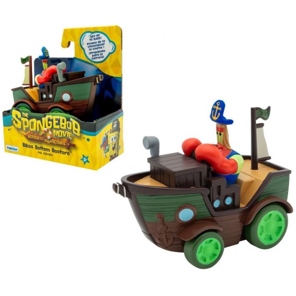 244990 Губка Боб у кіно:У пошуках Квадратних штанів: фігурка човняра-пірата Містера Крабса
