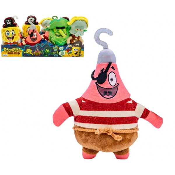 244993 Губка Боб у кіно: У пошуках Квадратних штанів:м'яка іграшка Патрік, що світиться у темряві