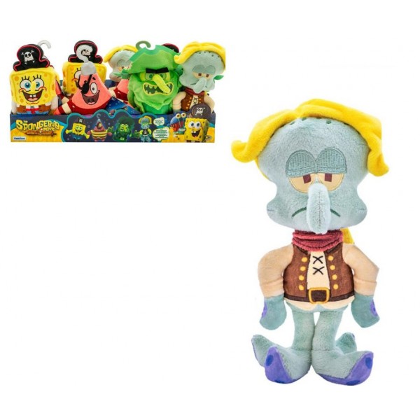 244994 Губка Боб у кіно:У пошуках Квадратних штанів:м'яка іграшка Сквідвард,що світиться у темряві