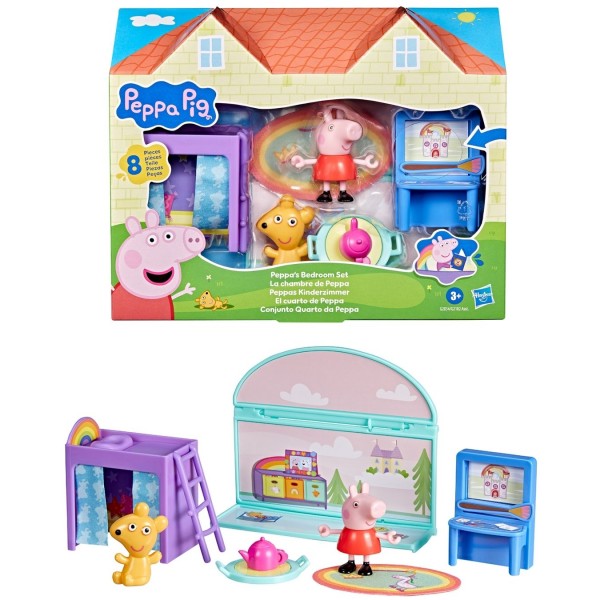 259392 Ігровий набір PEPPA FIGURINES серії "Кімнати" – КІМНАТА ПЕППИ
