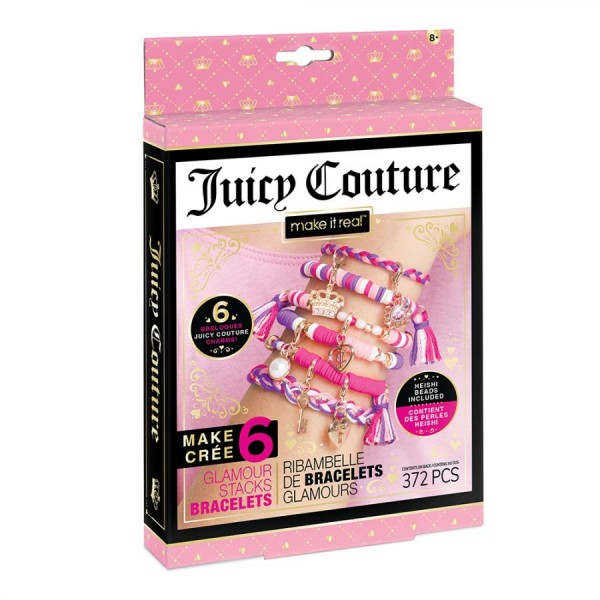 209652 Juicy Couture: Мінінабір для створення шарм-браслетів «Гламурні браслети»