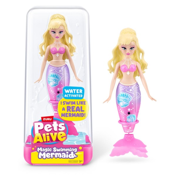 248707 Інтерактивна іграшка PETS ALIVE S1 – ЧАРІВНА РУСАЛОНЬКА ПЕРЛИННА МУШЛЯ