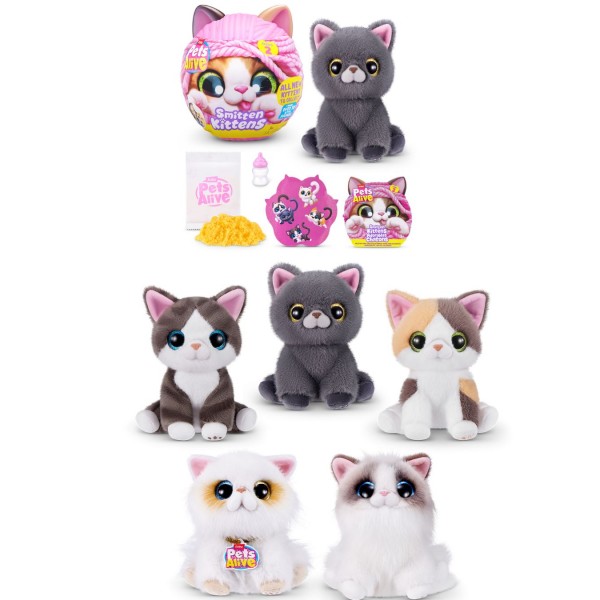 248247 Інтерактивний ігровий набір-сюрприз PETS ALIVE S2 – ГРАЙЛИВІ КОШЕНЯТА (в асорт.)
