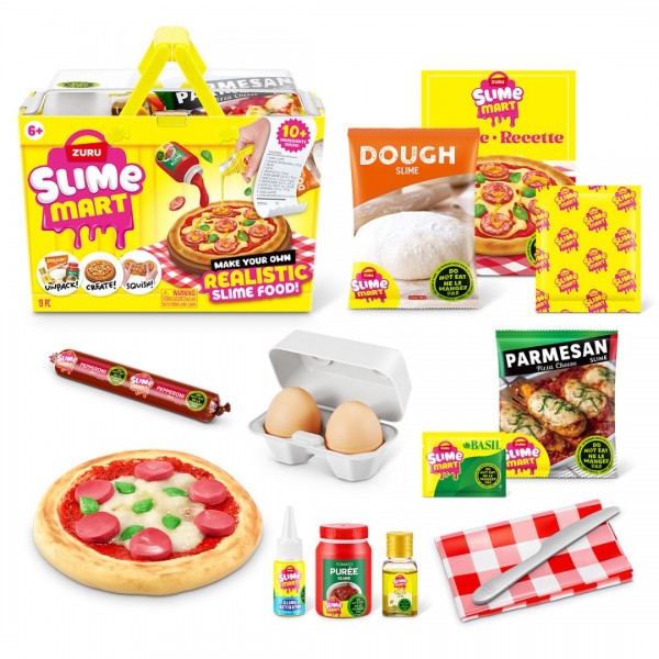 257837 Ігровий набір зі слаймами SLIME MART серії "Shopping Basket" – ПІЦА