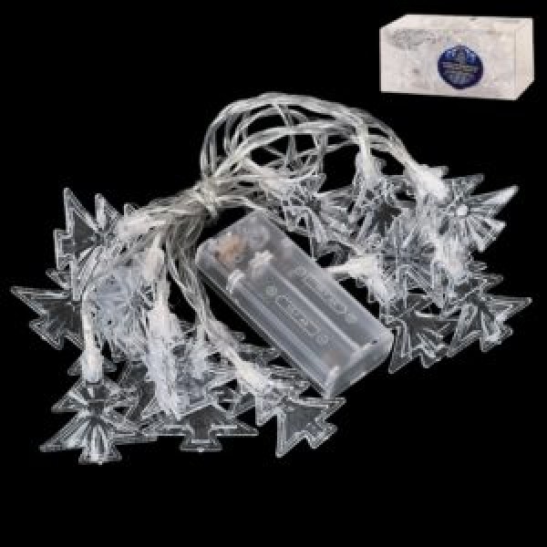 243531 Гірлянда світлодіодна "Christmas tree" 3м біла 20led (2AA),R96118-W