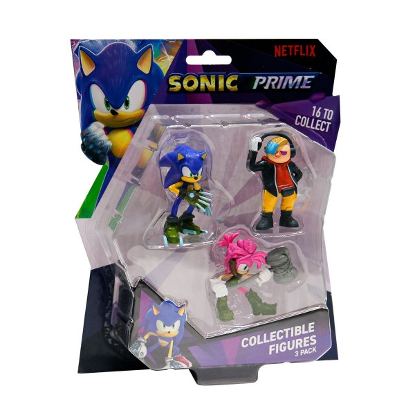 182455 Набір ігрових фігурок SONIC PRIME – ДОКТОР НЕ, СОНІК, ЕМІ (3 фiгурки, 6,5 cm)