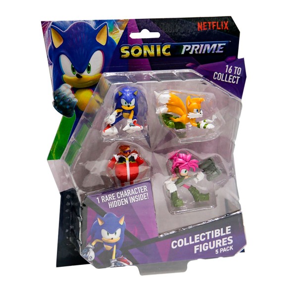 182459 Набір ігрових фігурок SONIC PRIME – ПРИГОДИ ЕМІ (5 фiгурок, 6,5 cm)