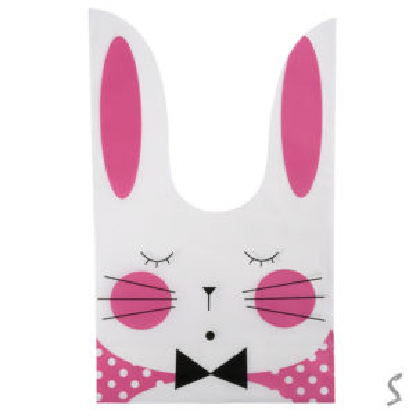 258351 Пакет подарунковий "Rabbit" 10шт/уп 14*23см