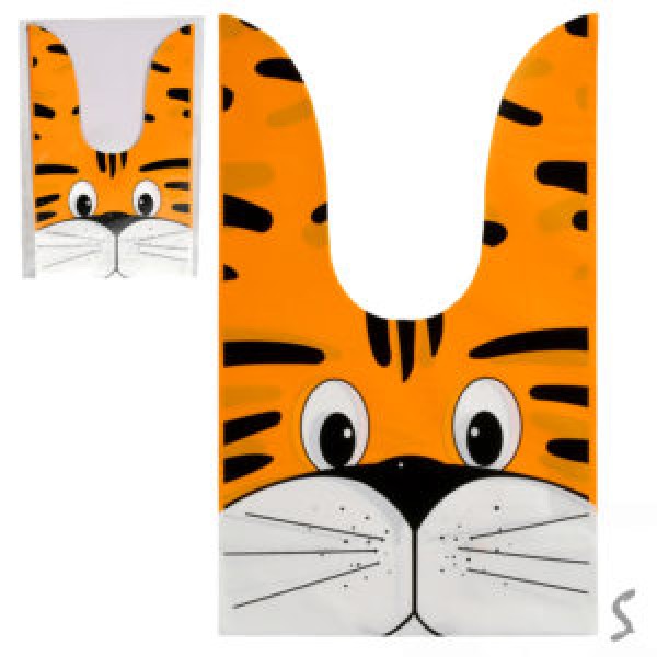 258353 Пакет подарунковий "Tiger" 10шт/уп 16*27см