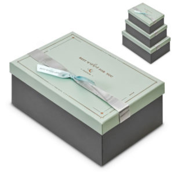255965 Коробка подарункова "Minimalism" 3шт/наб 23*16*10/21*14*8/19*12*7см R33294LG