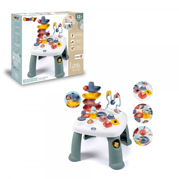 248571 Дитячий ігровий стіл Smoby Little "Активний розвиток", 12 міс.+