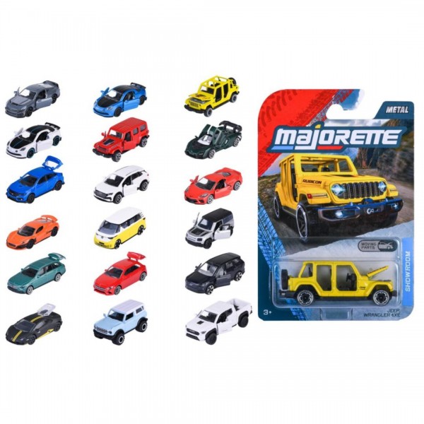 248574 Машинка металева Majorette "Преміум", 7,5 см, 18 видів, 3+