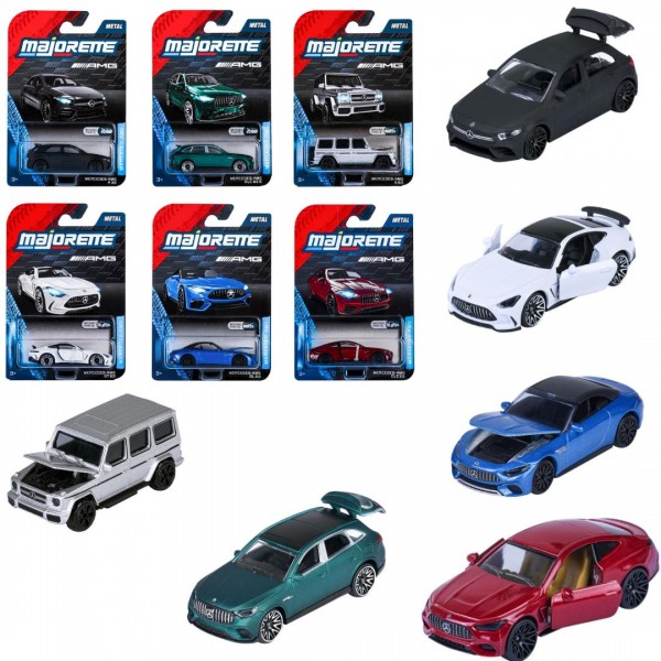 248686 Машинка металева Majorette "Преміум. Мерседес АМГ", 7,5 см, 6 видiв, 3+