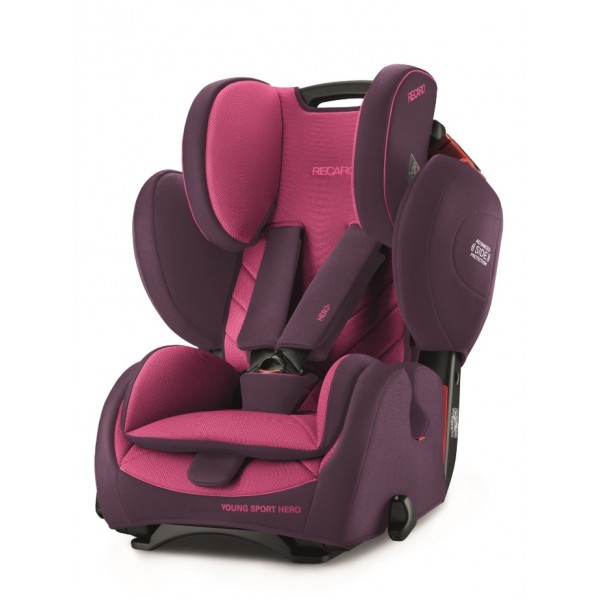 214627 Автокрісло RECARO Young Sport Hero Power Berry