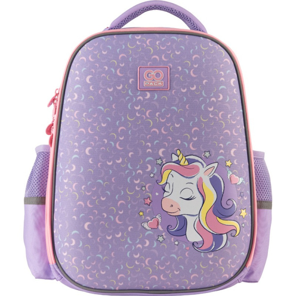 154430 Рюкзак GoPack Education напівкаркасний 165M-3 Cute unicorn