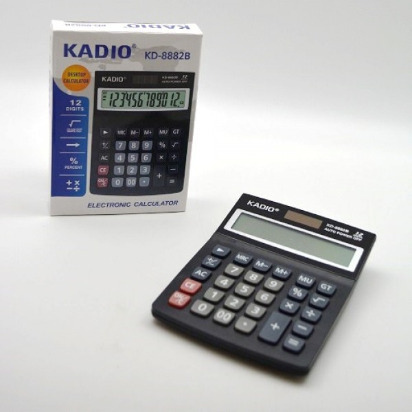 86047 Калькулятор Kadio KD-8882B (12р), ST00502