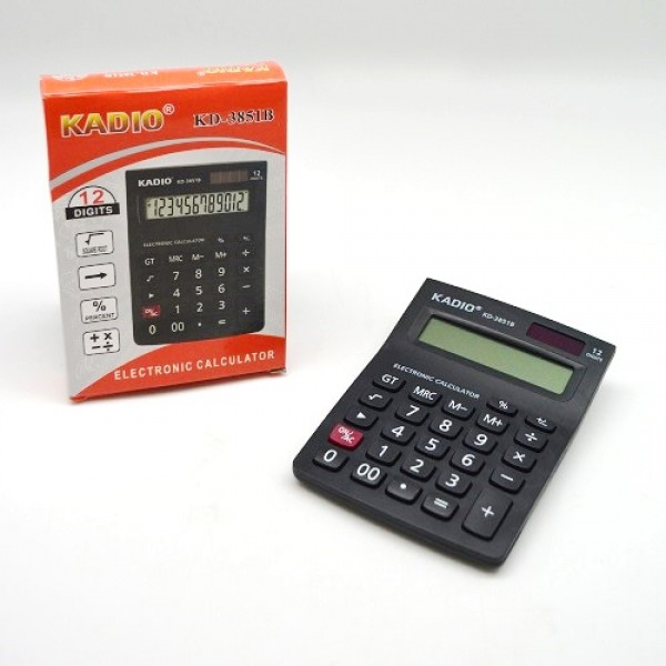 85921 Калькулятор Kadio KD-3851 (12р), ST00499