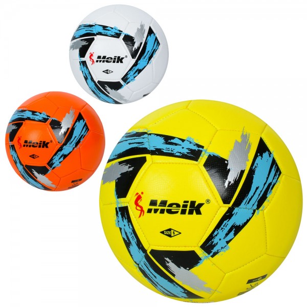158692 М'яч футбольний MS 3717 розмір 5, ПВХ, 340-360г., 3 кольори, кул.