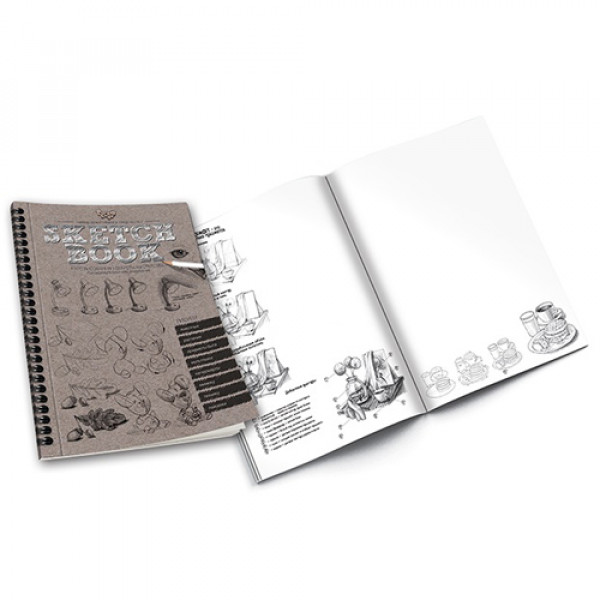 12660 Набір креативної творчості " SKETCH BOOK" рос. (40), SB-01-01 ДАНКО ТОЙС