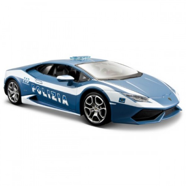 183702 Машинка іграшкова "Lamborghini Polizia Huracan", масштаб 1:24