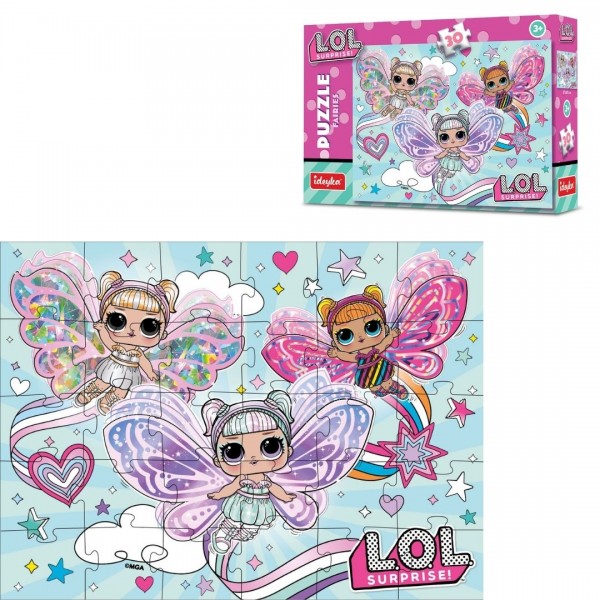 246312 Гра-головоломка. Набір пазлів L.O.L Surprise! Fairies, 30 елементів
