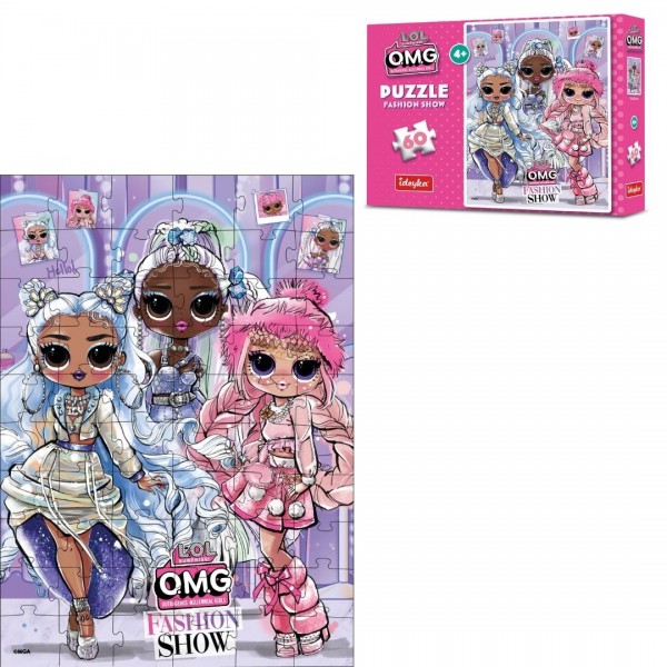 246319 Гра-головоломка. Набір пазлів L.O.L. Surprise! O.M.G. Fashion Show, 60 елементів