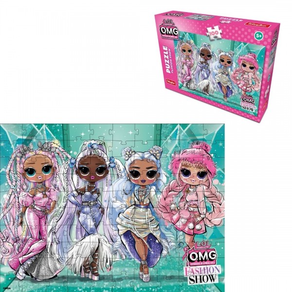 246325 Гра-головоломка. Набір пазлів L.O.L. Surprise! O.M.G. Fashion Show, 100 елементів