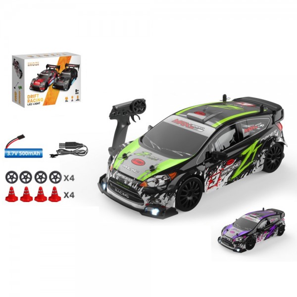 262195 Машина 8605 радіок2,4G,акум,1:24,19,5см,світ,дріфт.корпус не б'ється,доп.колеса(гумові).конуси