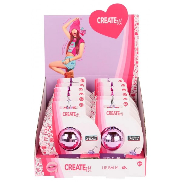 241740 Блиск для губ Диско-шар CREATE IT! в асортименті