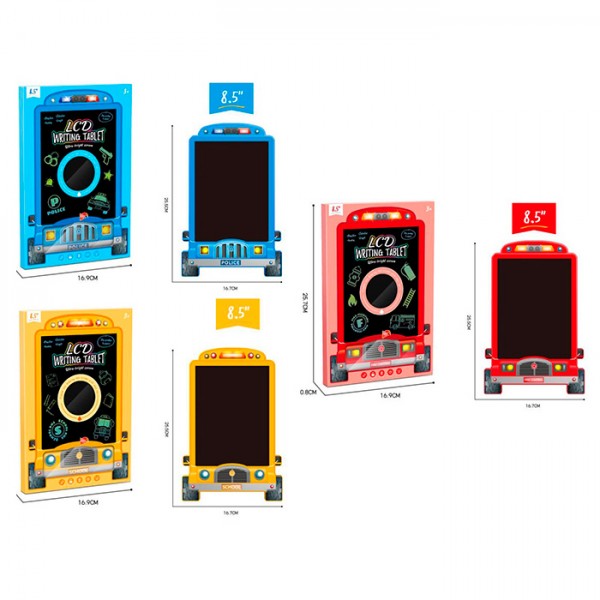 218025 LCD планшет X7-1-2-3 8,5 дюймів, транспорт, 3 види, бат. (табл.), кор., 17-26-1 см.