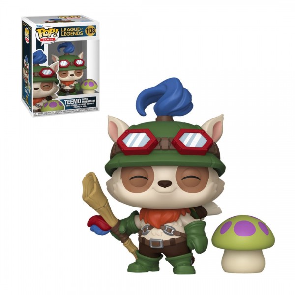 247124 Набір ігрових фігурок FUNKO POP! серії "Ліга Легенд" - ТІМО З ОТРУЙНОЮ ПАСТКОЮ