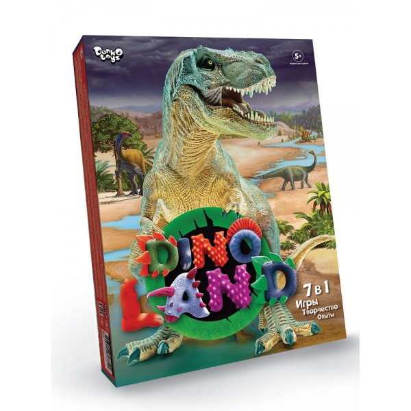 109219 Креативна творчість "Dino Land 7 в 1" рос (5) 