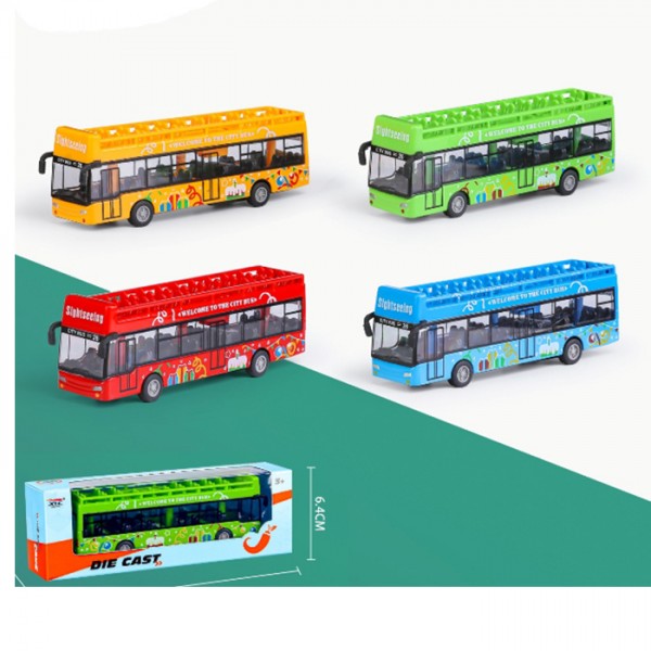 245852 Автобус 1210-1D48 інерц, 15см, 4 кольори, в кор-ці, 19,5-6,5-4,5см