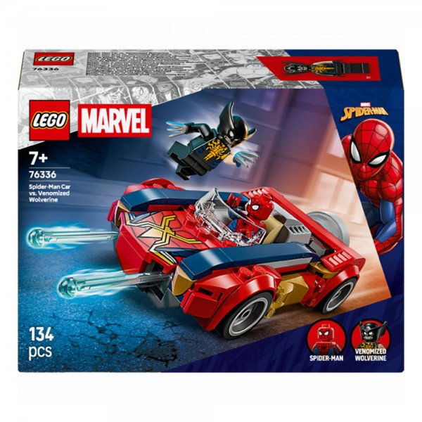 247031 Конструктор Автомобіль Людини-павука vs. Отруєний Росомаха