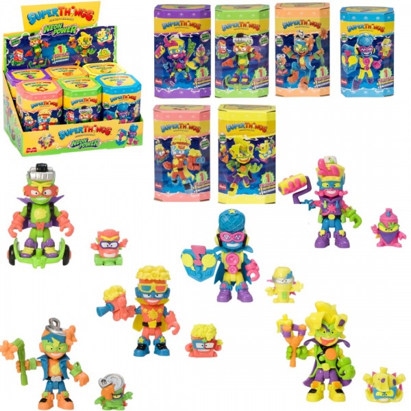 247627 Ігровий набір SUPERTHINGS серії "Neon Power" – КАЗУМ-КІД