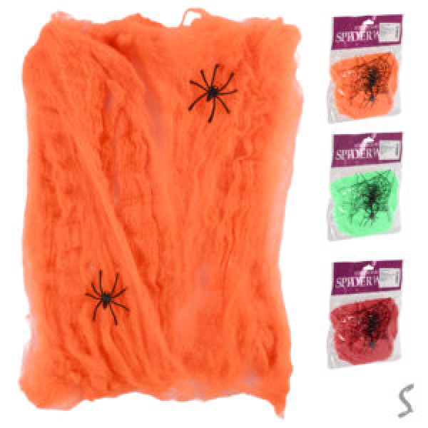 258383 Павутиння декоративне для Хелловіна "Spider webs" 20г R42520