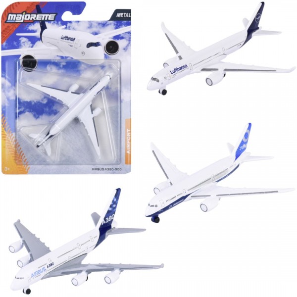 248724 Літак металевий Majorette "Аеропорт", 11 см, 3 види, 3+
