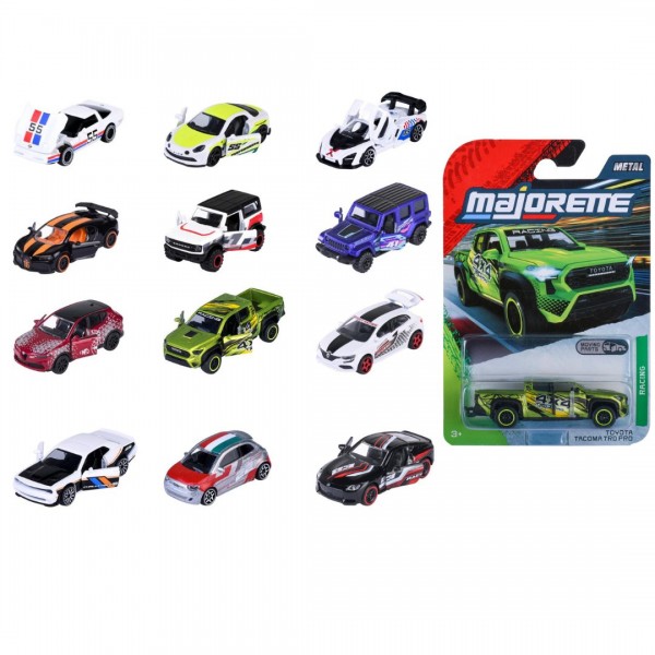 248687 Машинка металева Majorette "Преміум. Гонки", 7,5 см, 12 видів, 3+