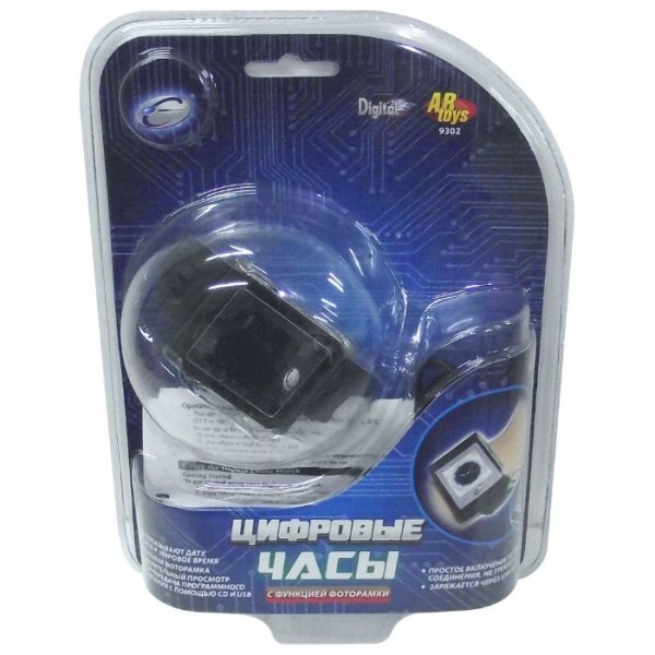 199727 Іграшка Наручний годинник з USB кабелем фоточаси