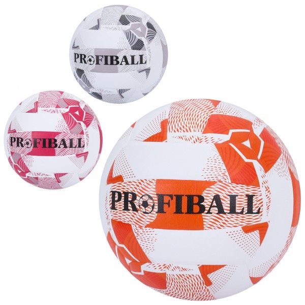 226308 М'яч волейбольний MS 4268 PU, офіційний розмір, 260-280гр, ламінований, 3 кольори, кул.